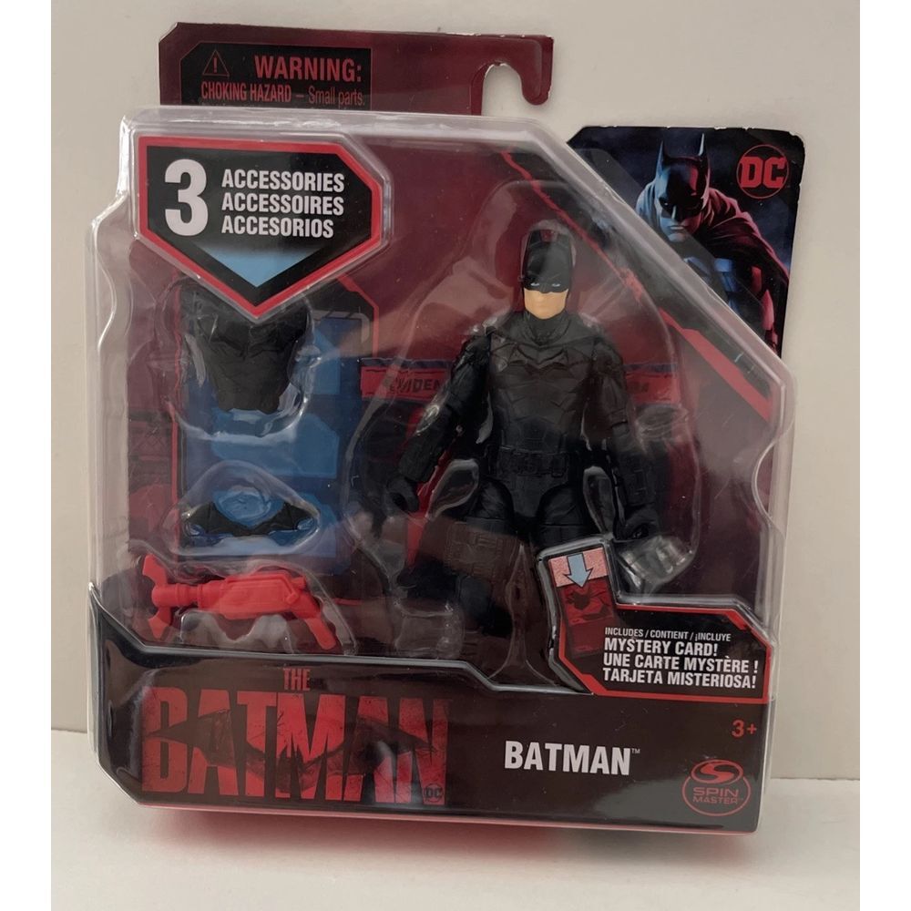 DC Comics Batman 4-inch Action Figure from The Batman Movie